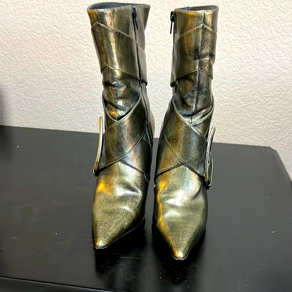 J.Lo mid calf boots